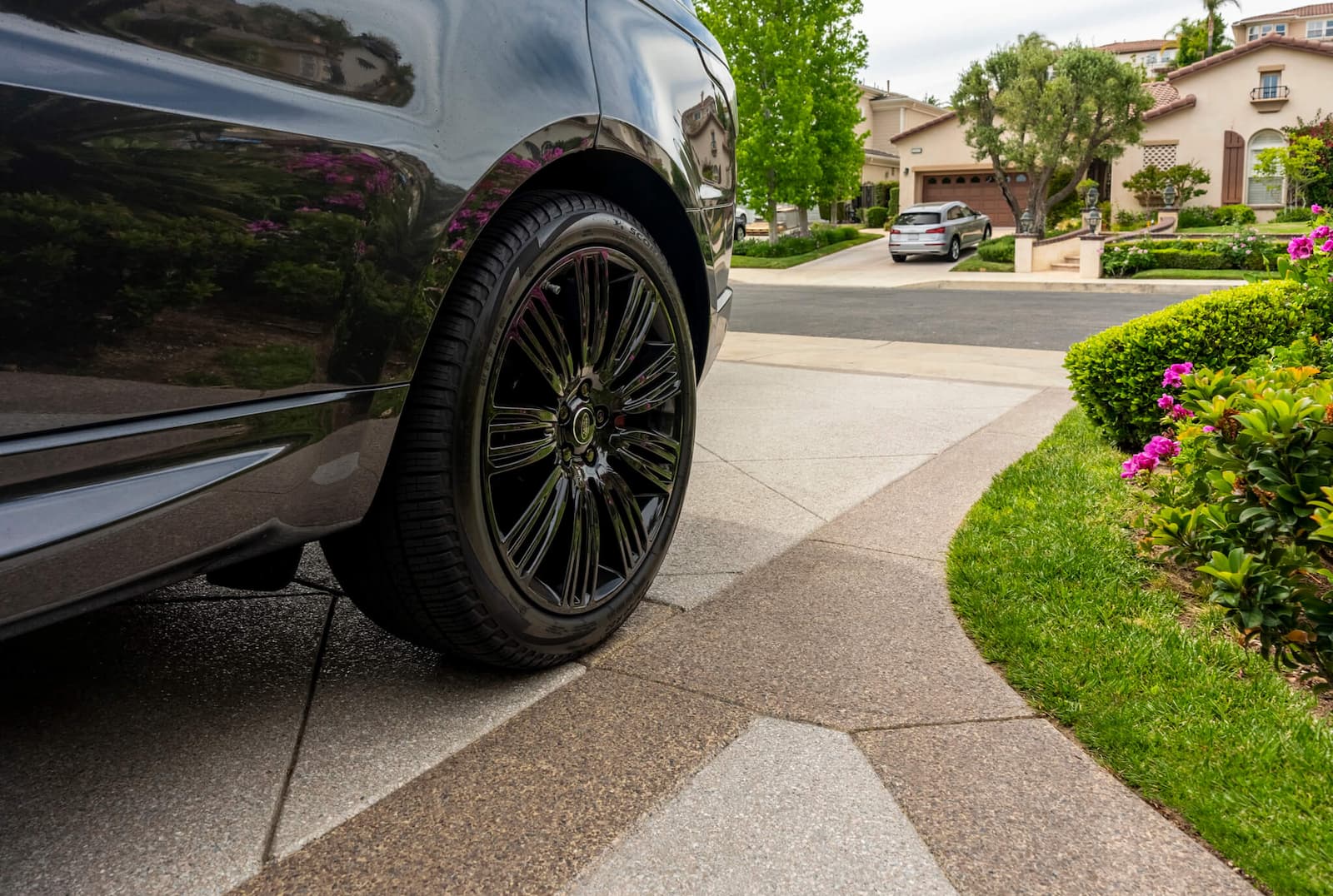 wheels Transform Your Driveway with Cross Creek Concrete Coatings 